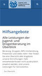 Mobile Screenshot of drogenberatung-wolfsburg.de